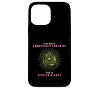 Politically Incorrect Conspiracy Theory Spoiler Alert Satire Case for iPhone 13 Pro Max