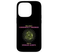 Politically Incorrect Conspiracy Theory Spoiler Alert Satire Case for iPhone 14 Pro