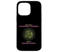 Politically Incorrect Conspiracy Theory Spoiler Alert Satire Case for iPhone 14 Pro Max