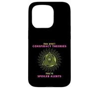 Politically Incorrect Conspiracy Theory Spoiler Alert Satire Case for iPhone 15 Pro