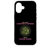 Politically Incorrect Conspiracy Theory Spoiler Alert Satire Case for iPhone 16