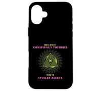 Politically Incorrect Conspiracy Theory Spoiler Alert Satire Case for iPhone 16 Plus
