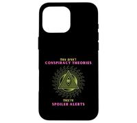 Politically Incorrect Conspiracy Theory Spoiler Alert Satire Case for iPhone 16 Pro Max