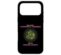Politically Incorrect Conspiracy Theory Spoiler Alert Satire Case for iPhone 17 Pro Max