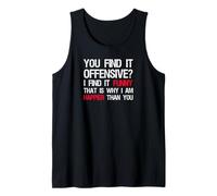 Politically Incorrect - I Am Happier Than You - Conservative Tank Top