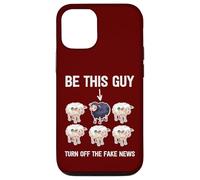 Politically Incorrect Sheep Turn Off Fake News Propaganda Case for iPhone 12/12 Pro