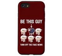 Politically Incorrect Sheep Turn Off Fake News Propaganda Case for iPhone SE (2020) / 7/8