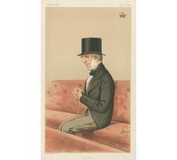 Politicians â€“ â€˜Positionsâ€™. The Duke of Devonshire. June 6 1874 (1874) Poster Print by Carlo Pellegrini (18 x 24)