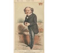Politicians â€“ â€˜The ablest professor in the cabinet of the tact by which power is keptâ€¦â€¦ Earl Granville. March 13 1869 (1869) Poster Print by Carlo Pellegrini (18 x 24)