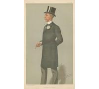 Politicians â€“ â€˜The Member for Scotland.â€™ Sir Lewis McIver. 23 July 1896 (1896) Poster Print by Leslie Matthew Ward (18 x 24)