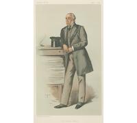Politicians â€“ Vanity Fair. â€˜the Foreign Officeâ€™. Sir Julian Pauncefote. 7 April 1883 (1883) Poster Print by Théobald Chartran (24 x 36)