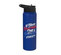 Politics Atheist Funny Anti Politics Stainless Steel Insulated Water Bottle