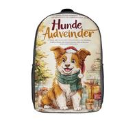 POLIUAWS 3D Dog Advent Calendar Kid's Backpack Waterproof School Bag Bookbag Cute Rucksacks Fashion Casual Schoolbag for Kids for Baby Girl Boy School 17inch