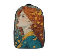 POLIUAWS 3D Printed Children's School Autumn Whispers -1 Backpack for Kids High Capacity Travel Book Bags Fashion Rucksacks Kids School Bag Casual Back Pack 17inch