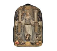 POLIUAWS 3D Printed School Bag The High Priestess Kid's Backpack Bookbag Cute Rucksacks Waterproof Fashion Casual Schoolbag for Kids for Baby Girl Boy 17inch