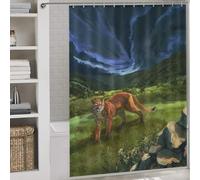 POLIUAWS A Storm Is Coming Shower Curtains Mould Proof Quick Drying Proof Resistant Bath Curtains for Shower for Bathroom Bathtub Apartment Decor 64.17x70.87Inch（163x180cm）