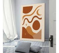 POLIUAWS Abstract Celestial Landscape - Surreal Night Sky And Dreamy Nature Wall Art Living Room Decorations for Wall for Home Living Room Bedroom Decor Artwork Living Wall 24x36inch(60x90cm)