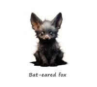 POLIUAWS Bat Eared Fox Diamond Painting Kits Adults Girls Birthday Presents Gem Art Kit and Crafts Diamond Painting 12"x16"