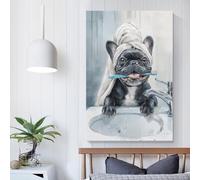 POLIUAWS Bath Time Buddy Wall Art for Bedroom Modern Wall Art For Home Modern Decoration 20x30inch(50x75cm)