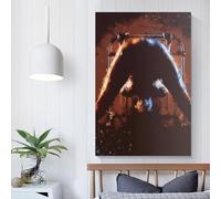 POLIUAWS Body Art Custom Canvas Prints Cute Room Decor Ready to Hang Modern Art Prints 16x24inch(40x60cm)