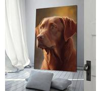 POLIUAWS Chesapeake Bay Retriever Wall Pictures Living Room Prints for Special Occasions Modern Wall Art 16x24inch(40x60cm)