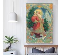 POLIUAWS Christmas Fantasy A Festive Tale Custom Canvas Prints For Teens Game Boys Room Wall Decor Large Wall Art 08x12inch(20x30cm)