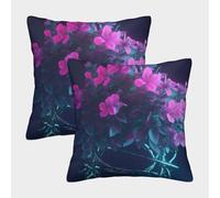 POLIUAWS Crown of Thorns King Size Pillow Cases for Hair And Skin Silky Soft Pillow Covers Pack of 2 50x50cm