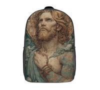 POLIUAWS Divine Guardian of The Cosmos Backpack 3D Printed Kids Backpacks Boys School Bag Fashion Bag Travel Backpacks School Bags for Boys Elementary And Middle School Students 17inch