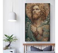 POLIUAWS Divine Guardian of The Cosmos Wall Pictures Living Room For Teens Game Boys Room Wall Decor Modern Wall Art 24x36inch(60x90cm)