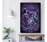 POLIUAWS Dreams in The Witch House Canvas Pictures Prints for Special Occasions 08x12inch(20x30cm) Pictures for Living Room