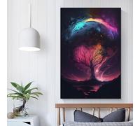 POLIUAWS Fantasy Landscapes Wall Decoration for Living Room Kitchen Home Decorations 24x36inch(60x90cm) Wall Art for Living Room