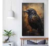 POLIUAWS Finche Mythic Creatures Wall Decor Poster Western Farmhouse Poster for Office Bedroom Living Room Decor As A Holiday Gift16x24inch(40x60cm)