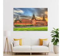 POLIUAWS Glasgow Canvas Wall Art Bedroom Wall Art for Teenage Boys Bedroom Large Abstract Canvas Wall Art 16x24inch(40x60cm)