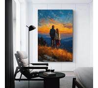 POLIUAWS Golden Horizon - Together Beyond The Silence Poster Vintage Art Cover Room Decor Aesthetic Bedroom Decor Canvas Posters For Bedroom 12x18inch(30x45cm)