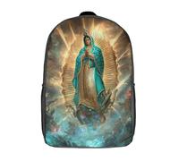 POLIUAWS Kids Backpacks Divine Radiance Amidst Chaos Backpack 3D Printed School Bag Fashion Bag Travel Backpacks School Bags for in School Or Travel 17inch