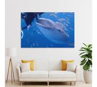 POLIUAWS Making New Friends Art Work for Home Walls for Gifts Bathroom Home Kitchen Office Decor Modern Wall Art 08x12inch(20x30cm)