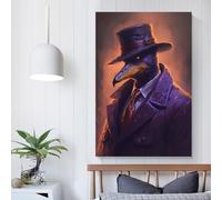 POLIUAWS Neon Duck Spy Posters Art Print Wall Photo Paint Poster Hanging Picture Family Decor Decor Supplies Home Party Decor Supplies 08x12inch(20x30cm)