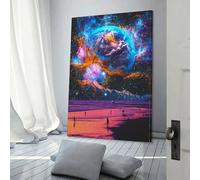 POLIUAWS New Forgotten Days Canvas Art for Rustic Farmhouse Bathroom Deco 12x18inch(30x45cm) Wall Art for Living Room