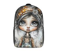 POLIUAWS School Student Backpack Dandelion Dreams Children's Backpacks Children's School Backpack 3D Printed Fashion Travel Rucksacks Boy School Bag 17inch