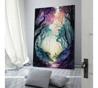 POLIUAWS Stranger Nature 1 Wall Decor Poster, Vintage Wall Poster for Bathroom Toilet Decor 08x12inch(20x30cm)