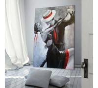 POLIUAWS Tango Modern Wall Artwork for Adults And Kids DIY Oil Painting on Canvas Wall Art Decoration Gift 20x30inch(50x75cm)