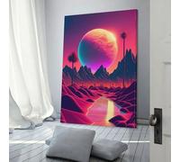 POLIUAWS The Future That Never Was Wall Picture Prints for Special Occasions 20x30inch(50x75cm) Living Room Wall Art