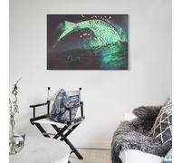 POLIUAWS The Leviathan Wall Art for Bedroom for Home Living Room Bedroom Decor Artwork Canvas Art 12x18inch(30x45cm)