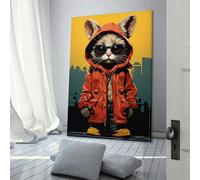 POLIUAWS The Ultimate Ghetto Mouse Poster Wall Art Picture Painting Poster Canvas Print Posters Artworks Room Decor Gifts from Kids 24x36inch(60x90cm)