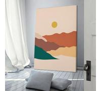 POLIUAWS Watercolor Landscape 6 Canvas Painting Wall Art For Teens Game Boys Room Wall Decor Large Pictures 24x36inch(60x90cm)