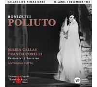 POLIUTO (MAILAND LIVE 07/12/1960) REMASTERED 2017 2 CD NEW DONIZETTI,GAETANO
