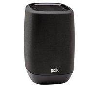 Polk Assist Smart Speaker with the Google Assistant Built-In Pair Black