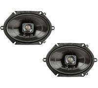 Polk Audio DB572 DB+ Series 5" x 7" Coaxial Speaker for Car & Marine, 2-Way Boat & Car Audio Speaker, 35-22kHz Frequency Response, Polypropylene Woofer Cone & 3/4" Silk Dome Tweeter, Easy Installation
