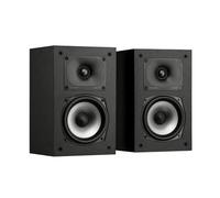 Polk Audio Monitor XT15 High-Resolution Bookshelf Loudspeakers - Black | Compact, Hi-Res Certified Performance, Dolby Atmos Certified & DTS:X Compatible