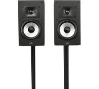 Polk Audio Monitor XT20 High-Resolution Bookshelf Loudspeakers - Black | Hi-Res Certified Performance, Dolby Atmos Certified & DTS:X Compatible